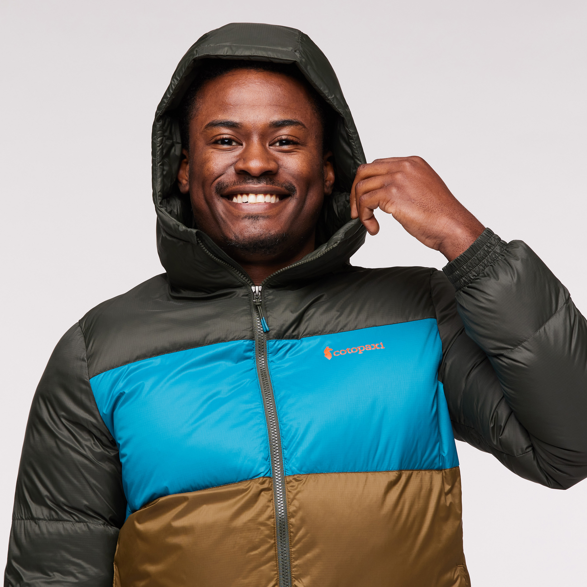 Solazo Down Hooded Jacket Men's - Image 33