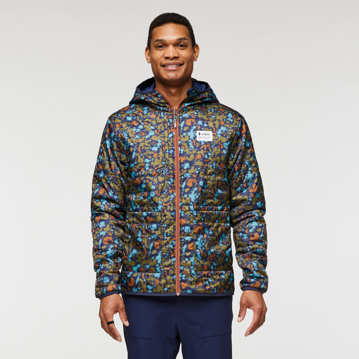 Teca Cálido Hooded Jacket Print Men's