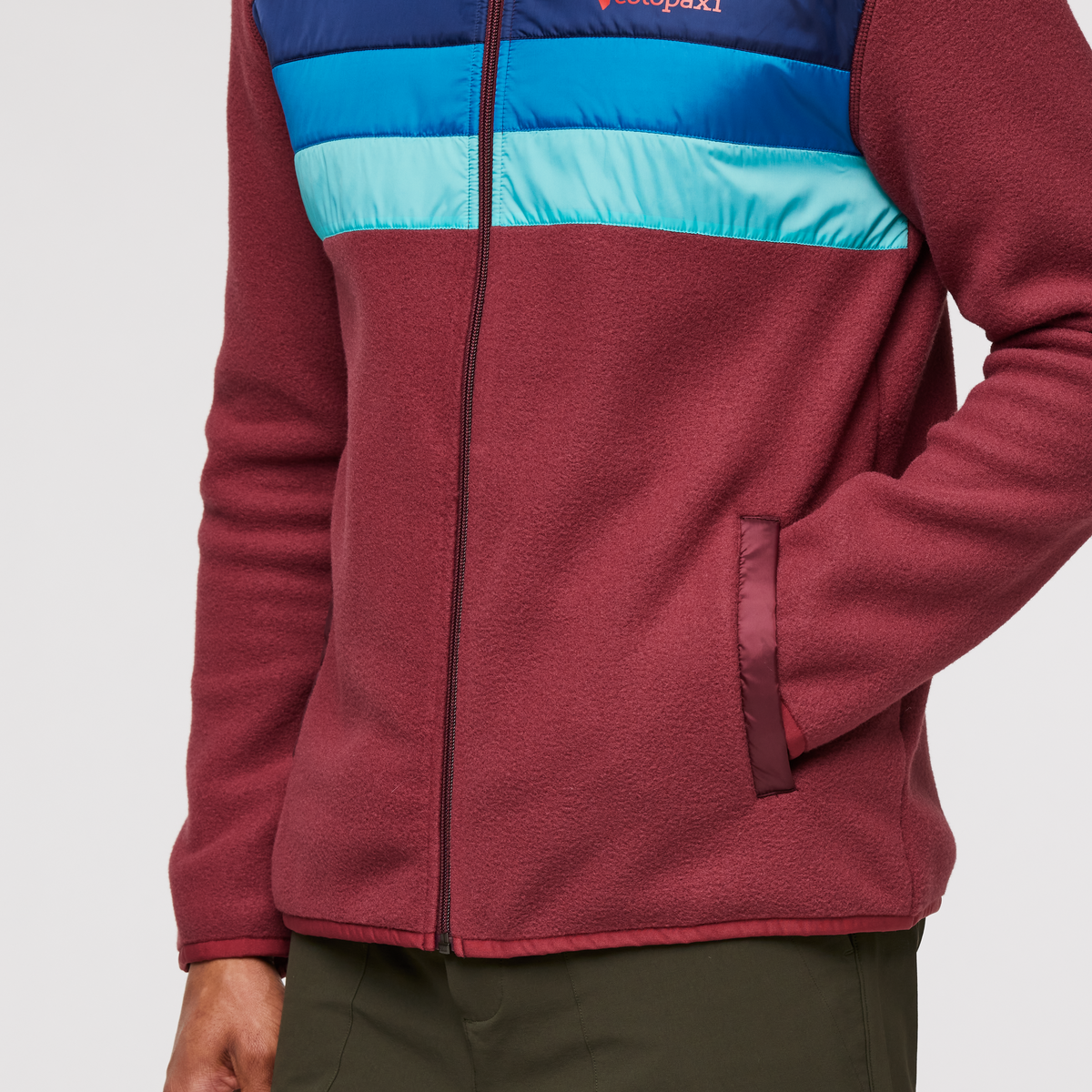 Teca Fleece Hooded Full Zip Jacket Men's - Image 12