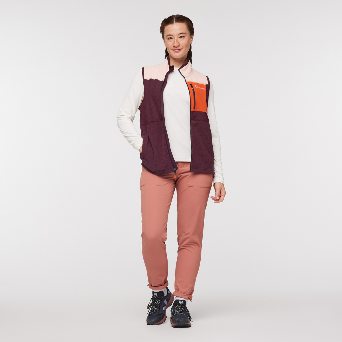 Alternative view of Abrazo Fleece Vest   Women's