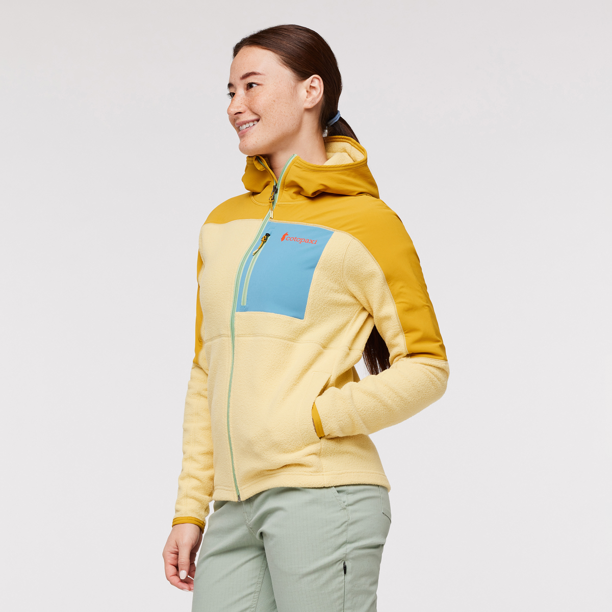 Abrazo Fleece Hooded Full Zip Jacket Women's - Image 15