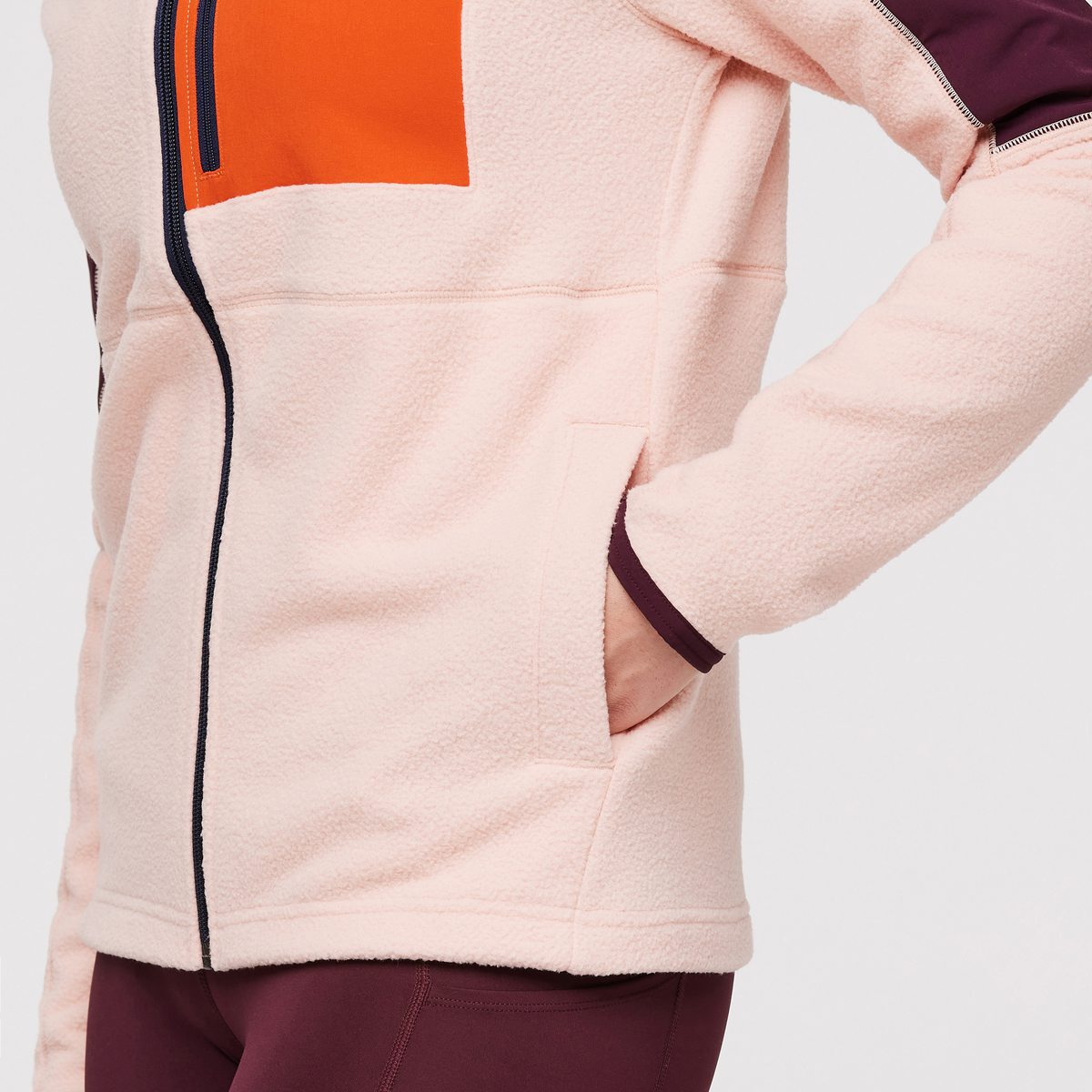 Abrazo Fleece Hooded Full Zip Jacket Women's - Image 15