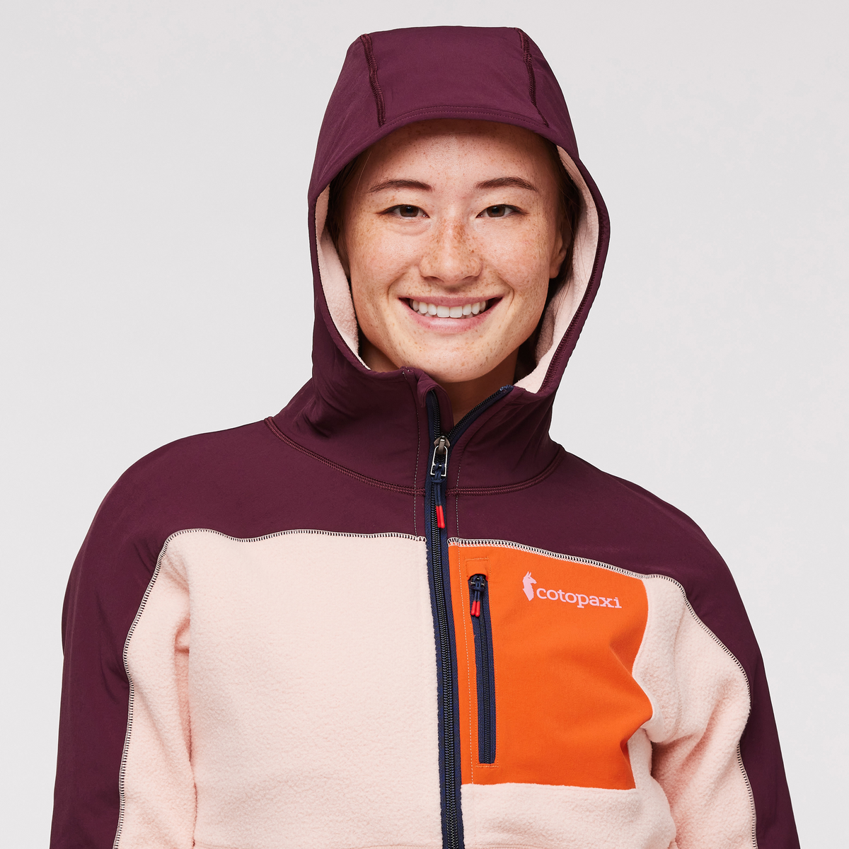 Abrazo Fleece Hooded Full Zip Jacket Women's - Image 14