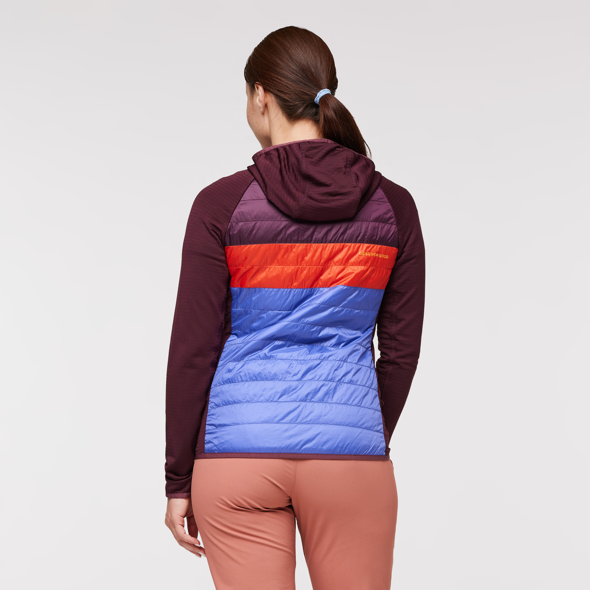 Capa Hybrid Insulated Hooded Jacket Women's - Image 4