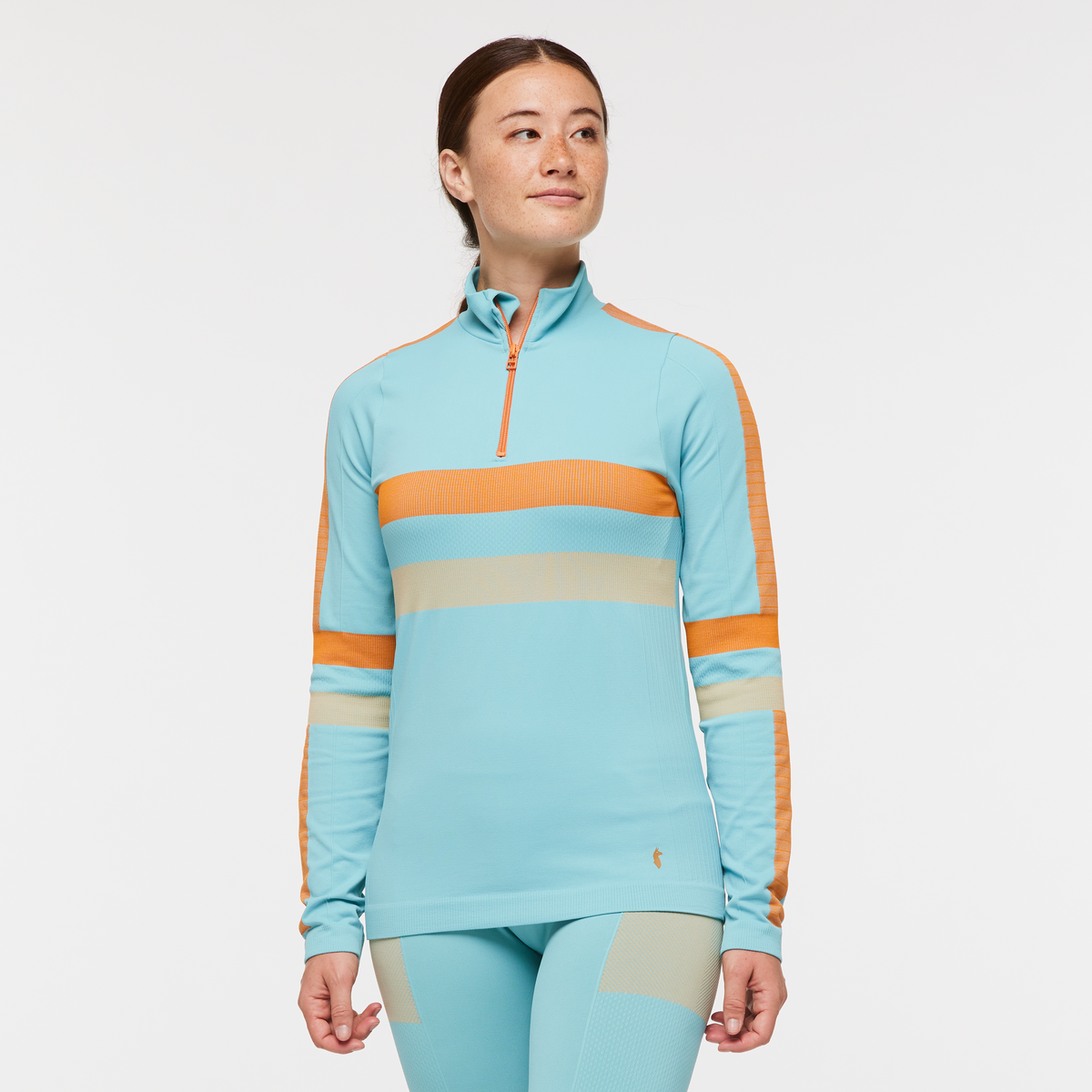 Debajo Seamless Baselayer Quarter Zip Women's