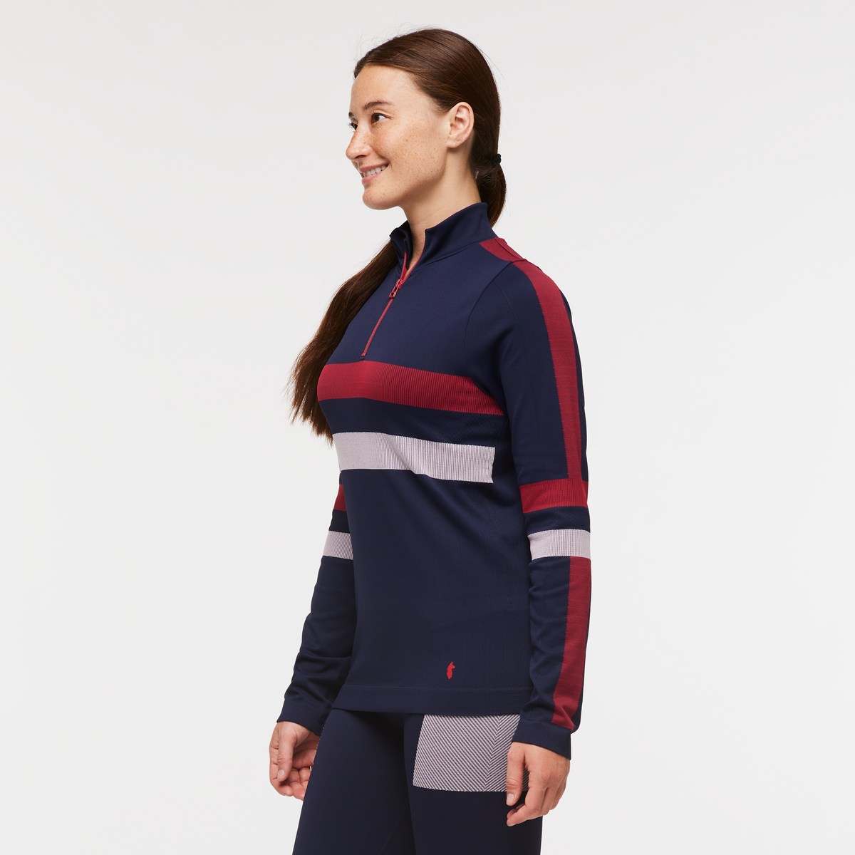 Debajo Seamless Baselayer Quarter Zip Women's - Image 8