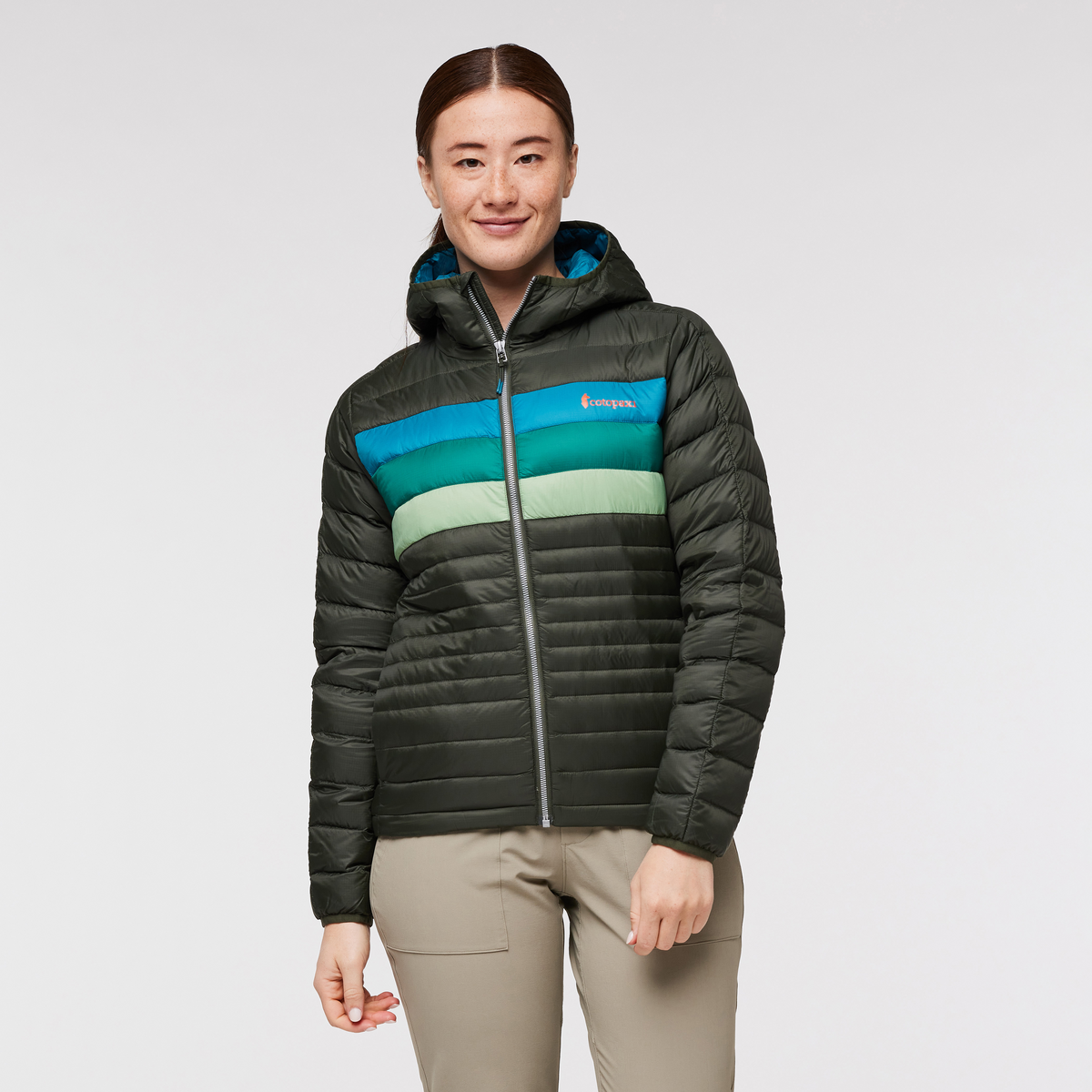 Fuego Hooded Down Jacket Women's - Image 16