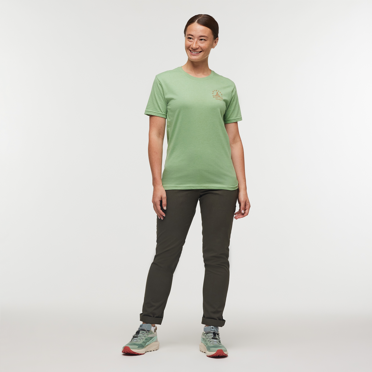 Llama Map T Shirt Women's - Image 7