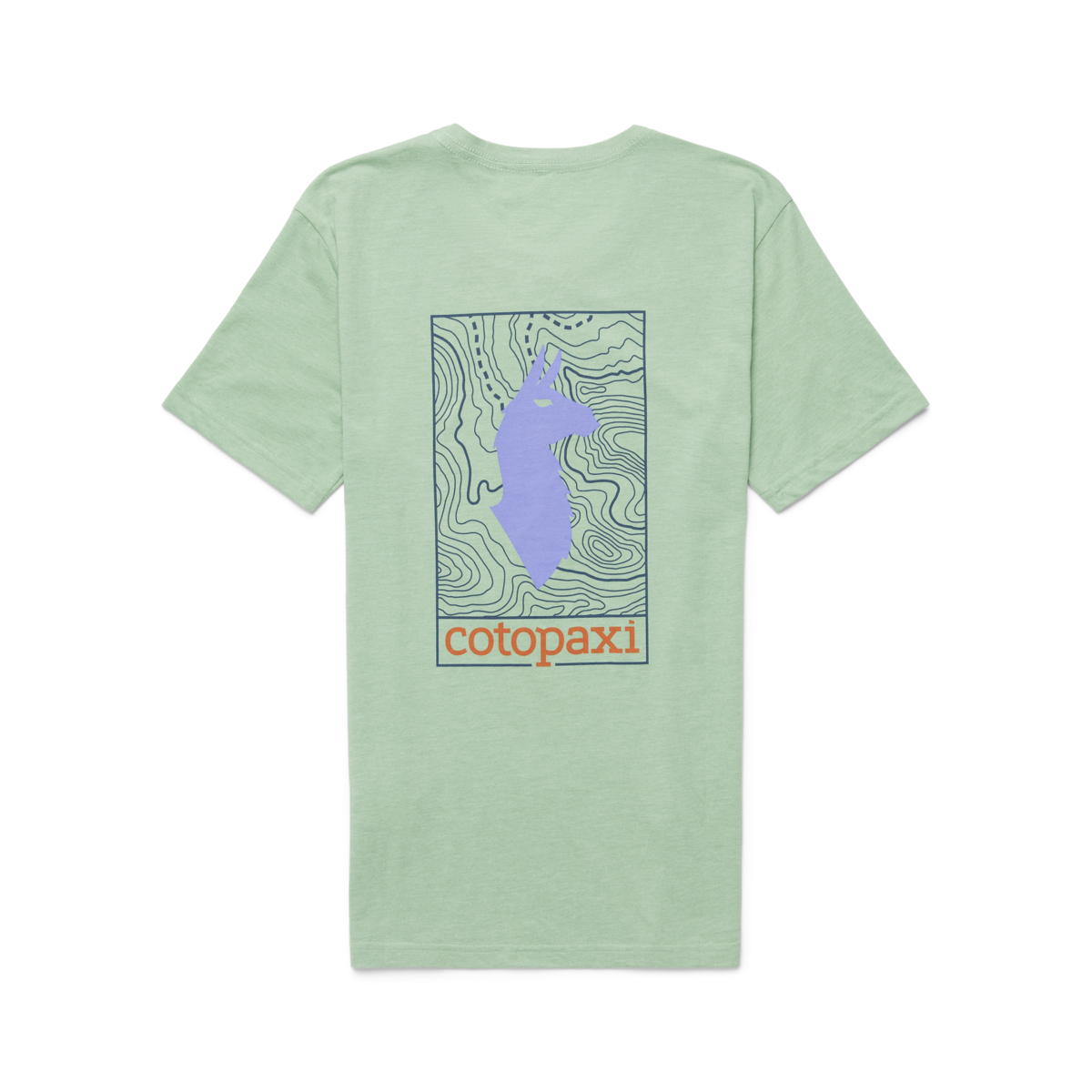 Llama Map T Shirt Women's - Image 11