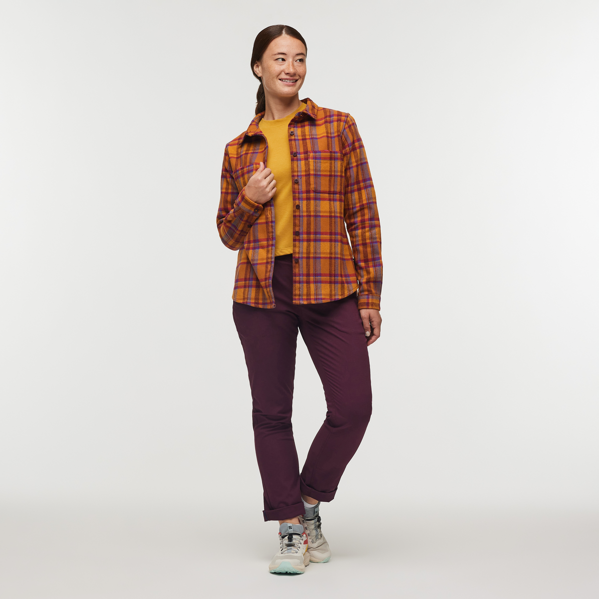 Mero Organic Flannel Shirt Women's - Image 27