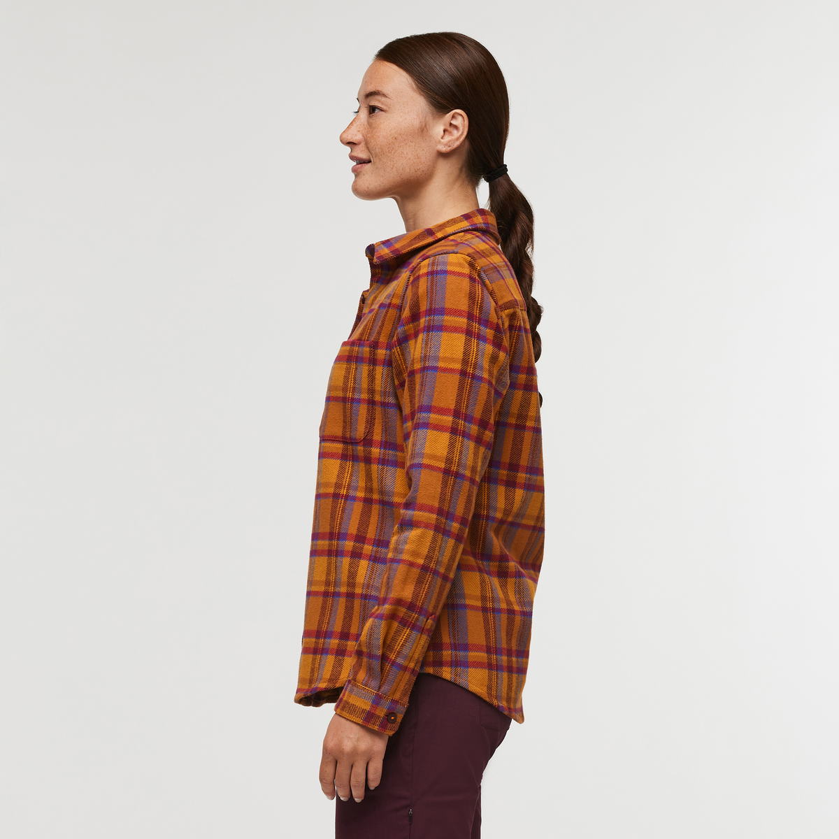 Mero Organic Flannel Shirt Women's - Image 28