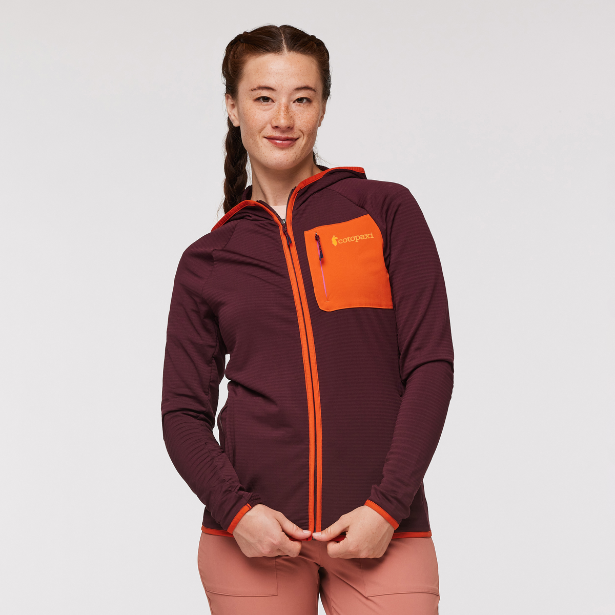 Otero Fleece Full Zip Hooded Jacket Women's - Image 15