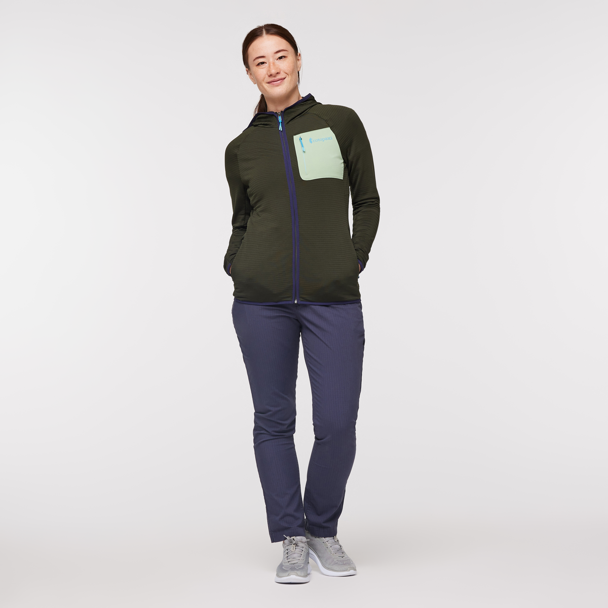 Otero Fleece Full Zip Hooded Jacket Women's - Image 23