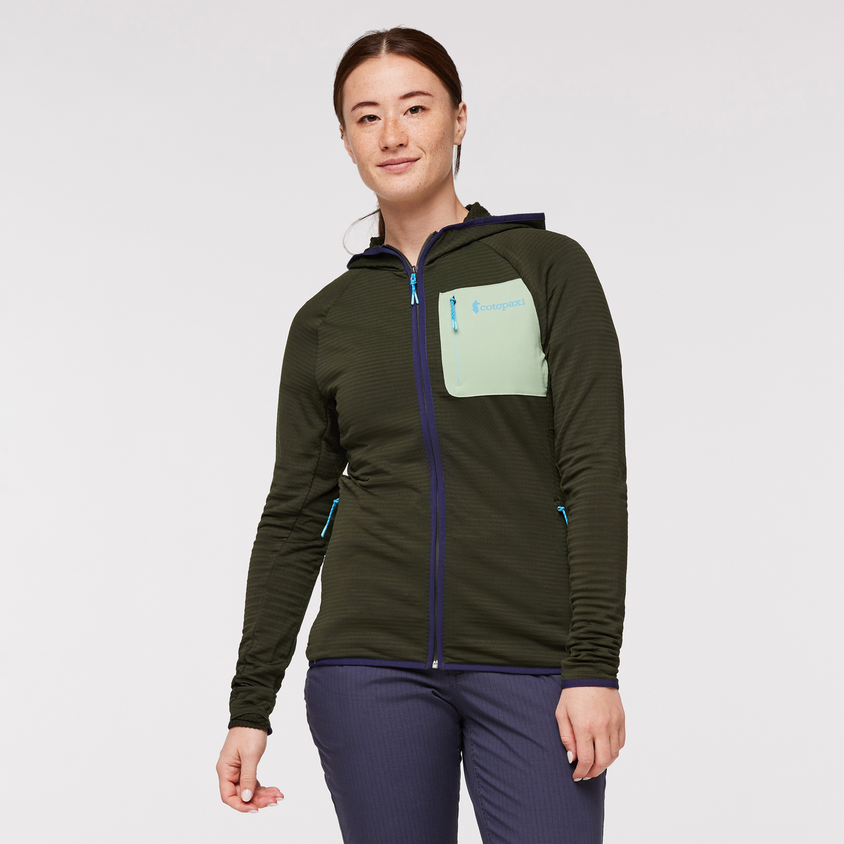 Otero Fleece Full Zip Hooded Jacket Women's - Image 22