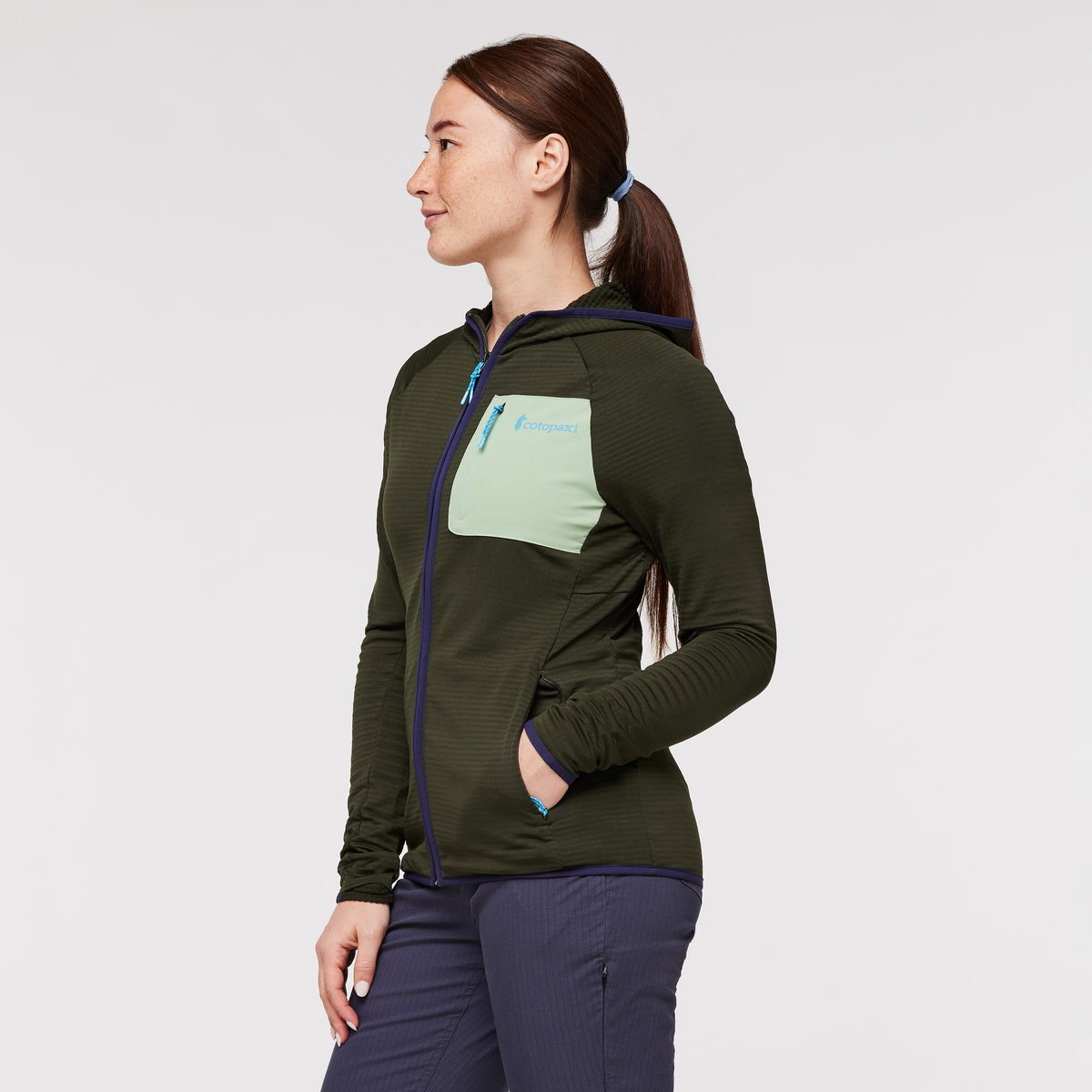 Otero Fleece Full Zip Hooded Jacket Women's - Image 24