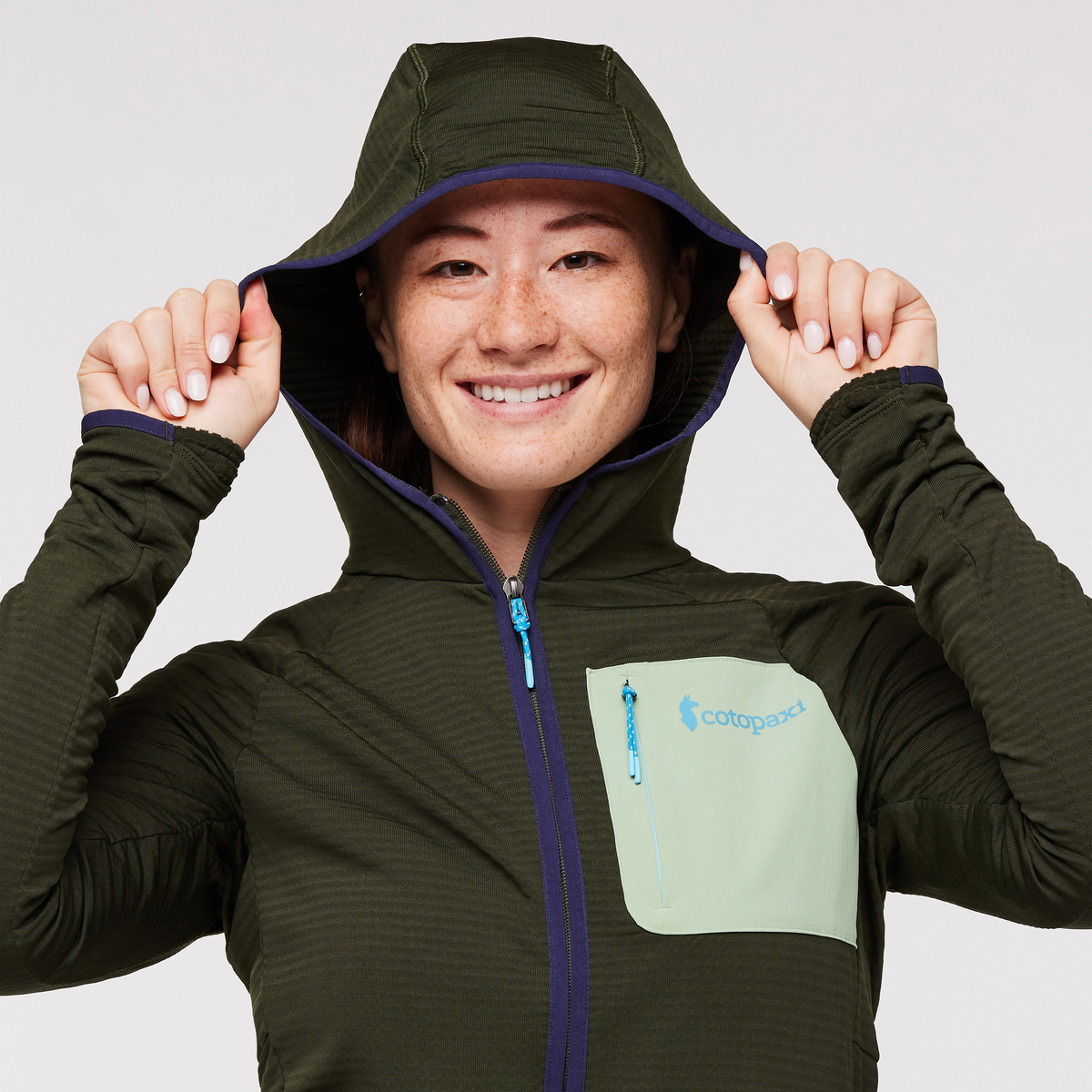 Otero Fleece Full Zip Hooded Jacket Women's - Image 25