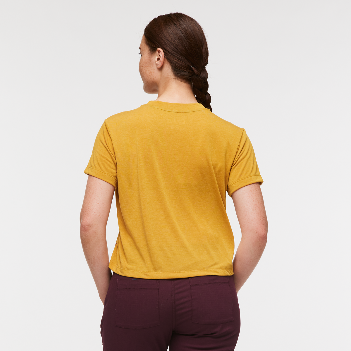 Paseo Travel Crop T Shirt Women's - Image 16