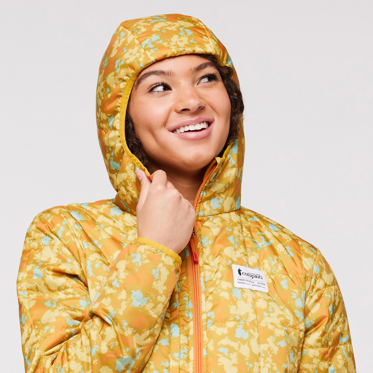 Teca Cálido Hooded Jacket Print Women's - Image 10