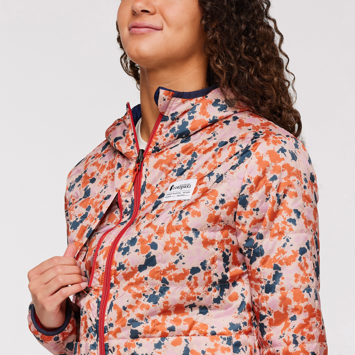 Teca Cálido Hooded Jacket Print Women's - Image 24