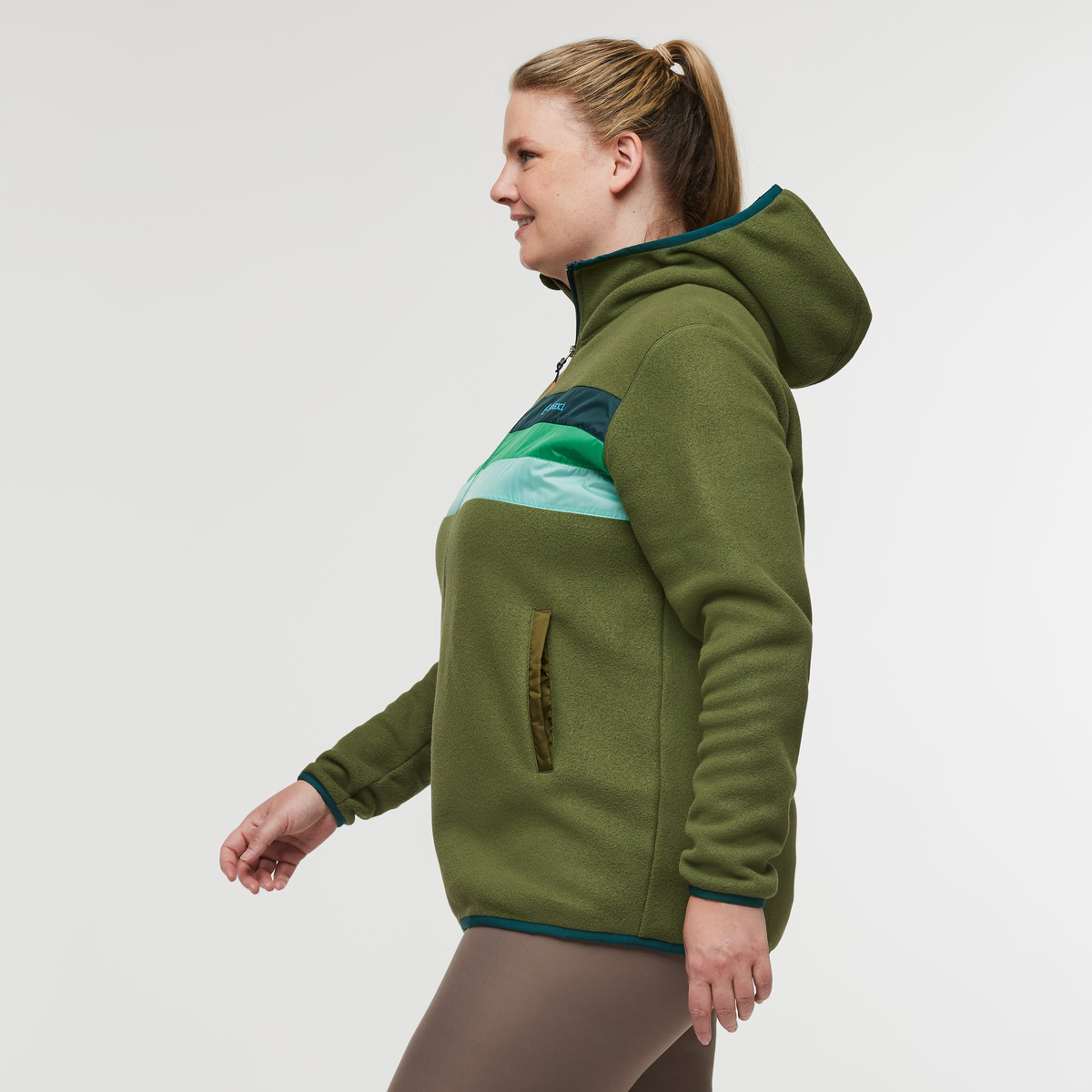 Teca Fleece Hooded Full Zip Jacket Women's - Image 13