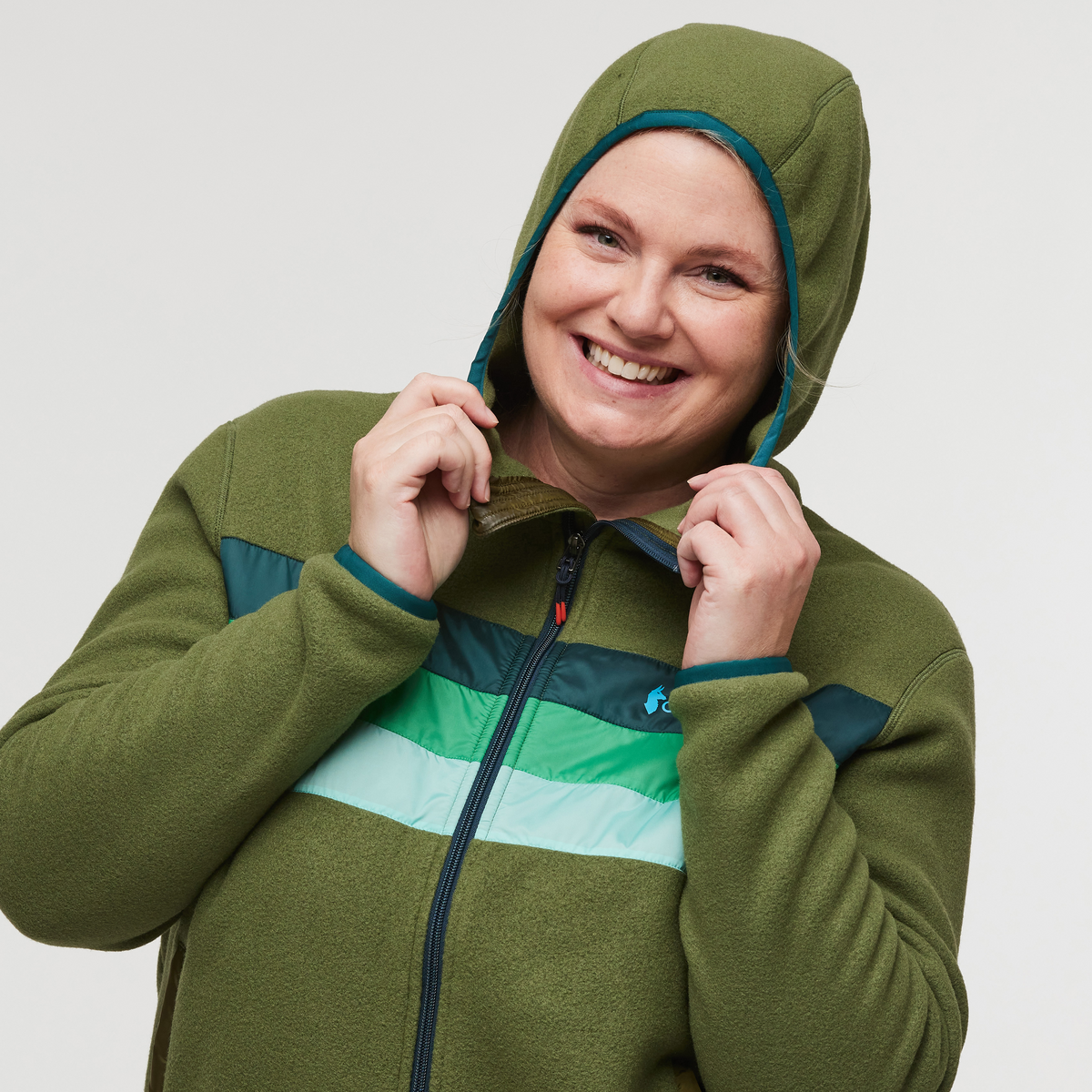 Teca Fleece Hooded Full Zip Jacket Women's - Image 19