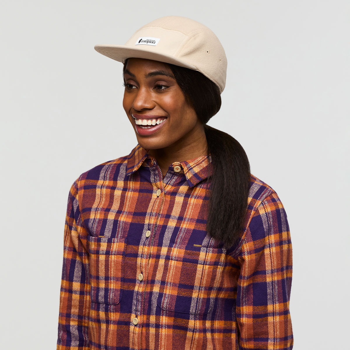 Fleece 5 Panel Hat - Image 6
