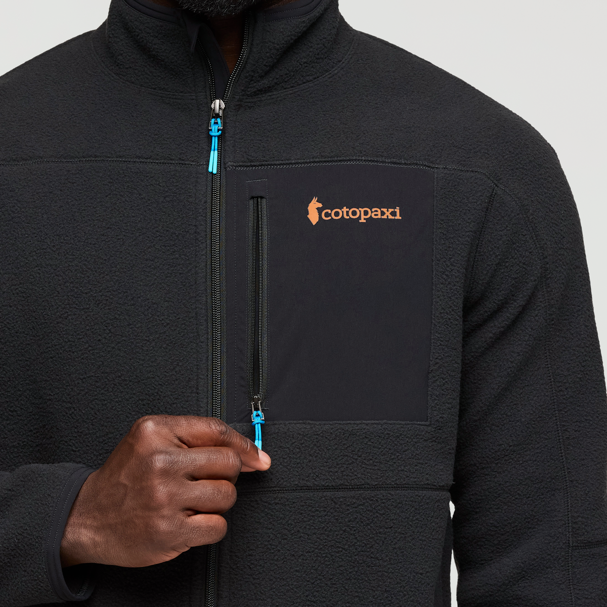 Abrazo Fleece Full Zip Jacket Men's - Image 7