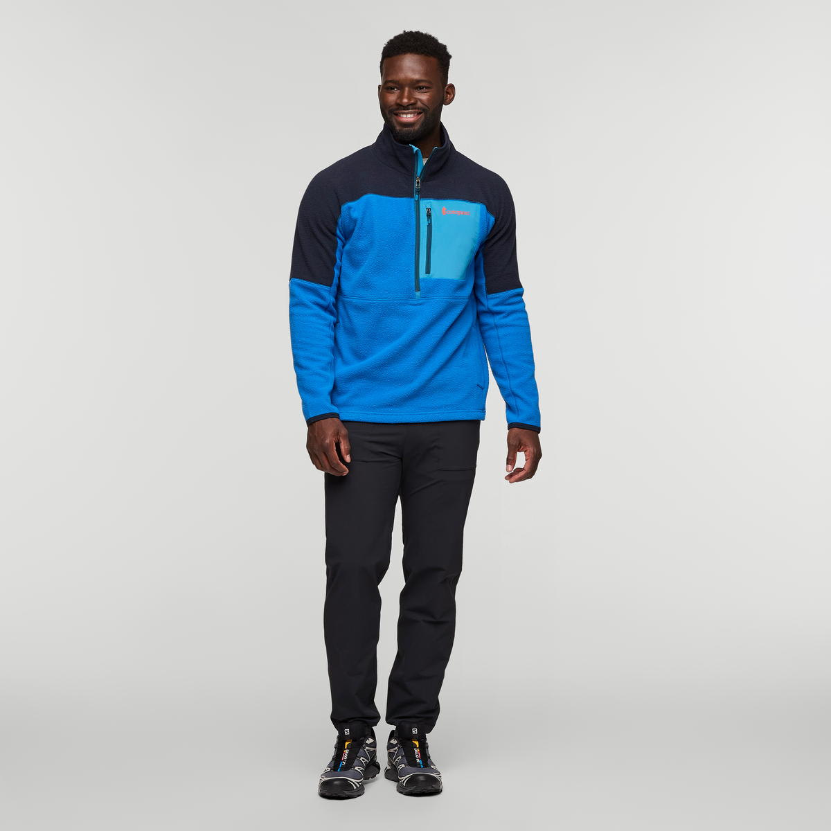 Alternative view of Abrazo Fleece Half Zip Jacket   Men's