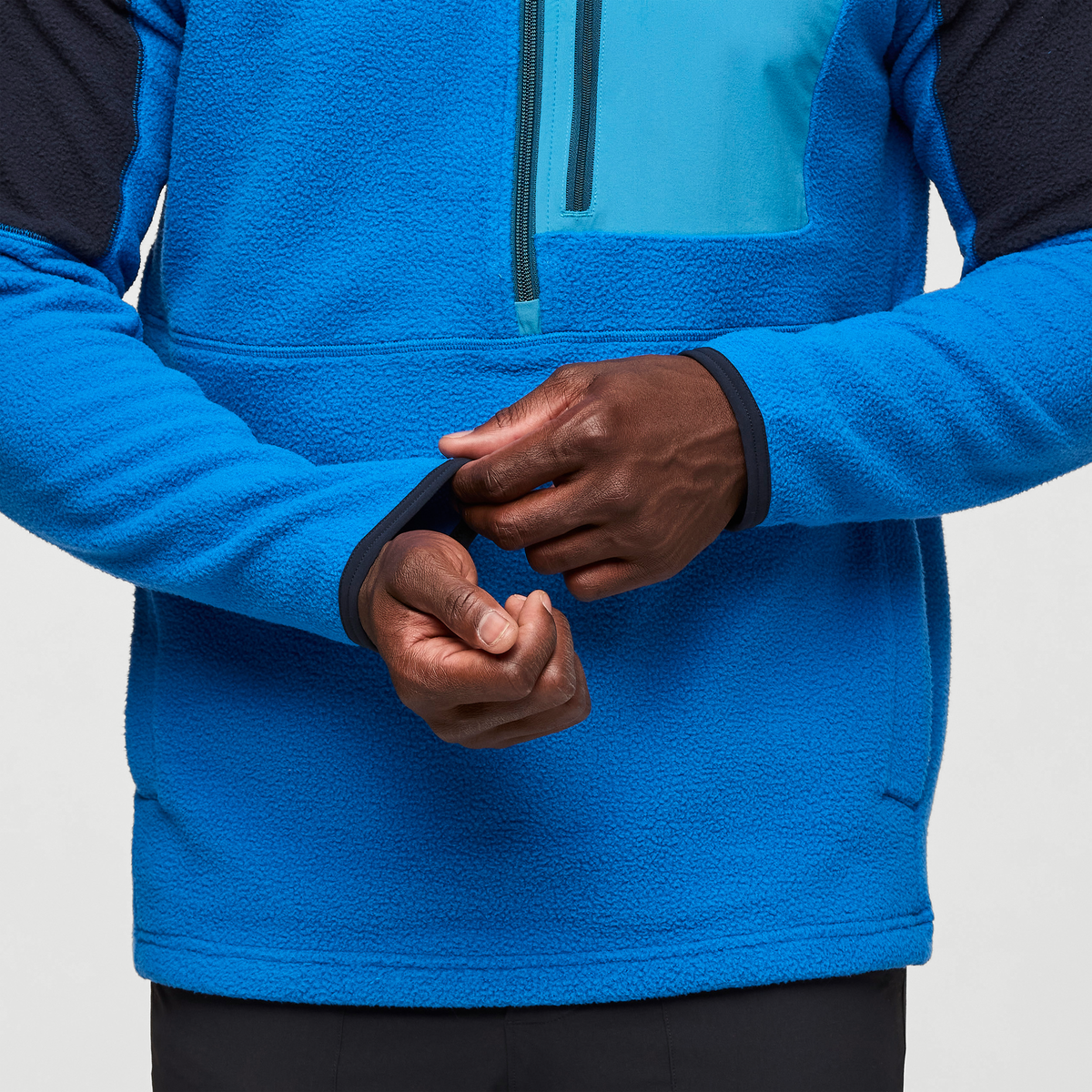 Abrazo Fleece Half Zip Jacket Men's - Image 7