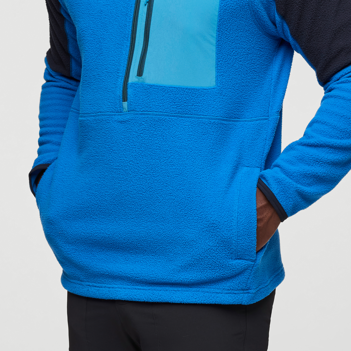 Abrazo Fleece Half Zip Jacket Men's - Image 6