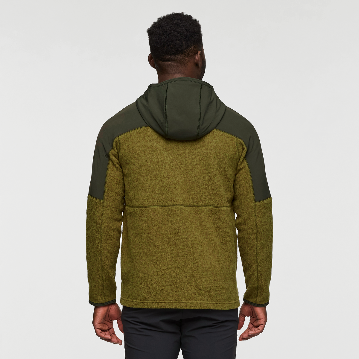 Abrazo Hooded Full Zip Fleece Jacket Men's - Image 4