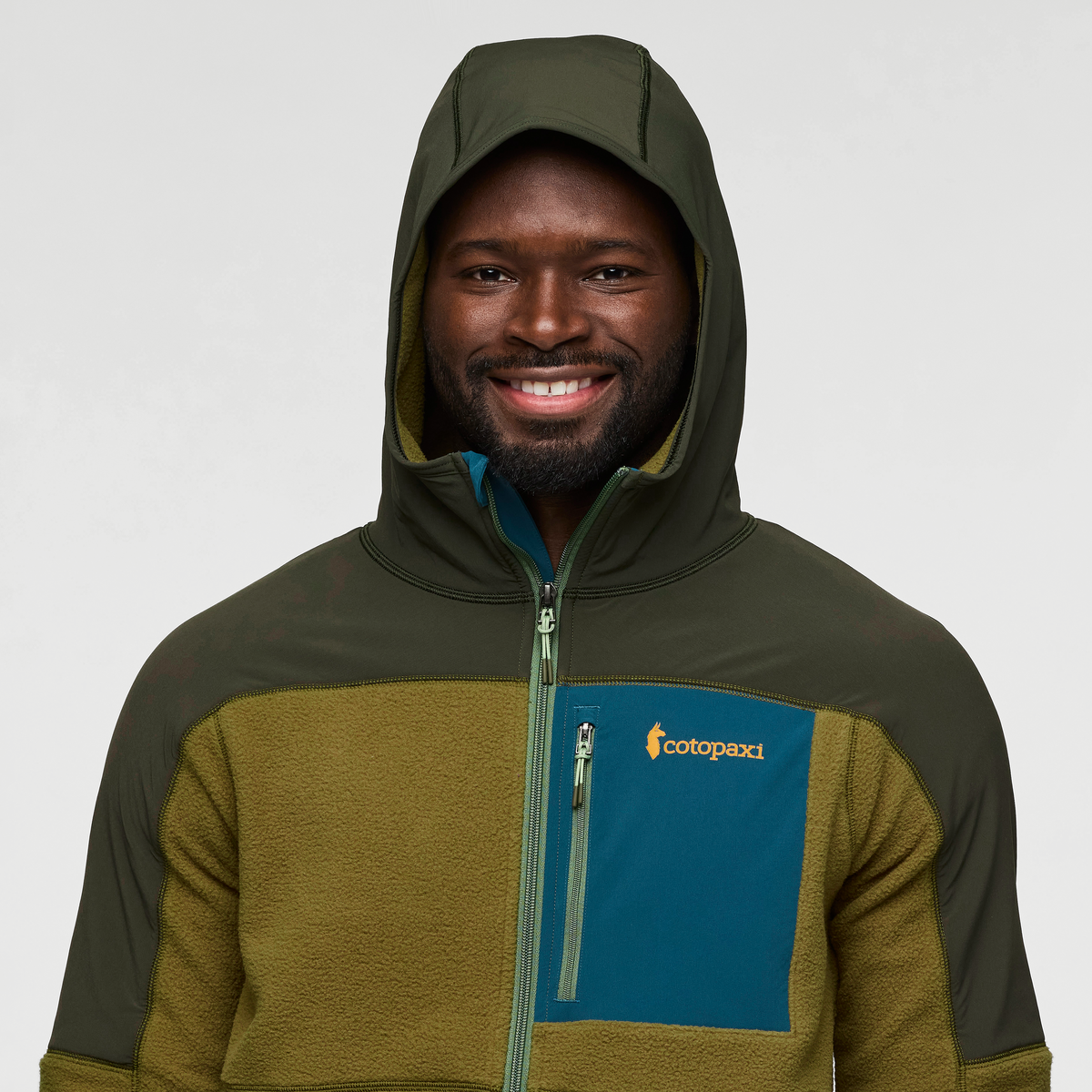 Abrazo Hooded Full Zip Fleece Jacket Men's - Image 5
