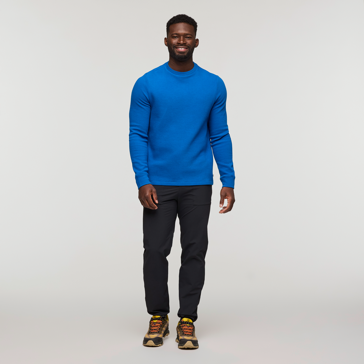 Atajo Long Sleeve Waffle Shirt Men's - Image 13
