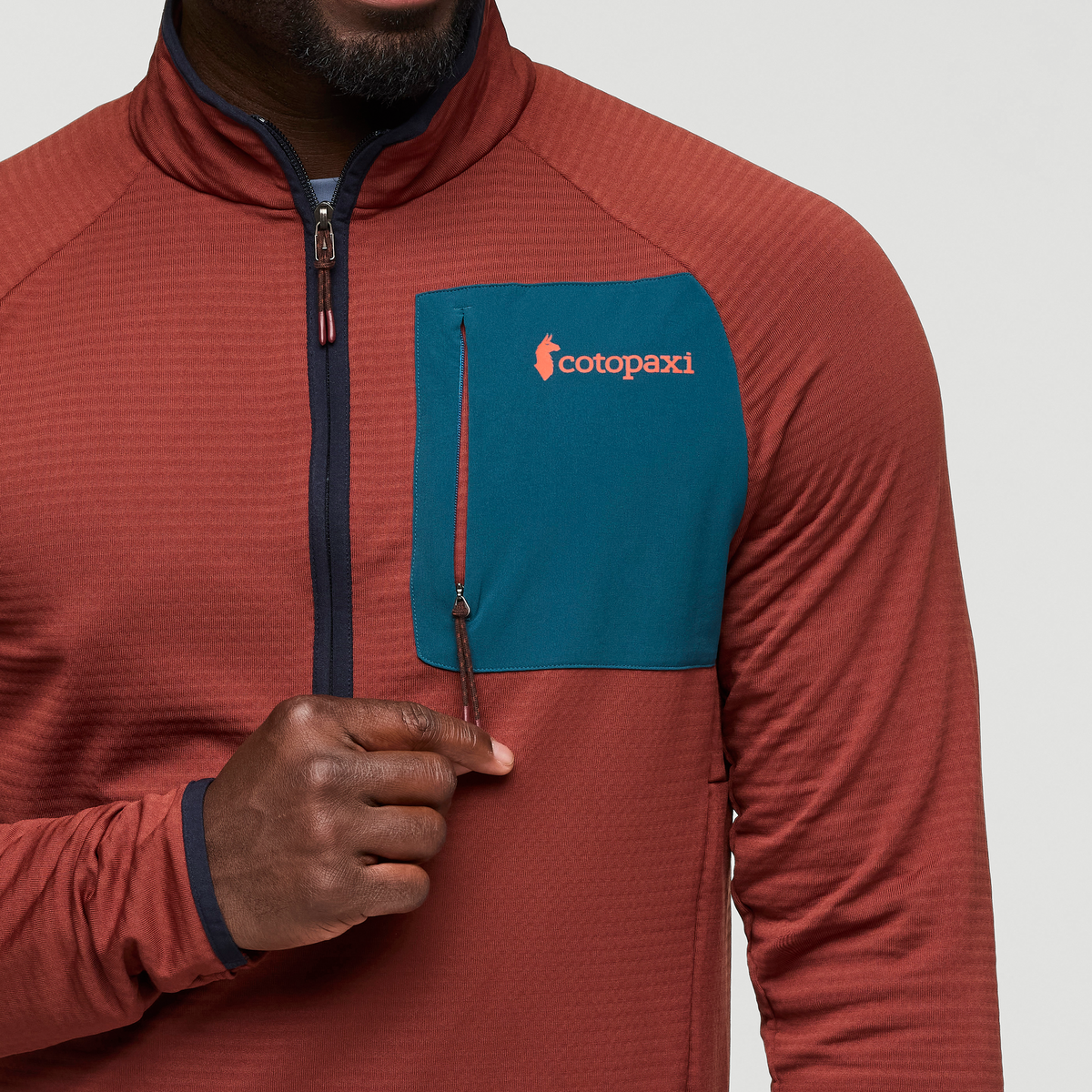 Otero Fleece Half Zip Pullover Men's - Image 6