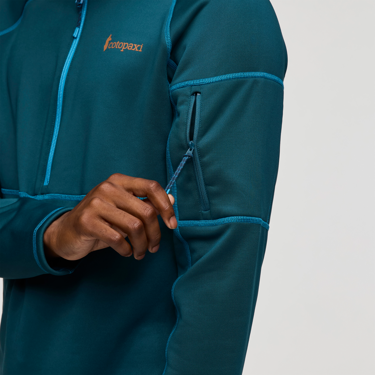 Tempa Fleece Half Zip Pullover Men's - Image 6