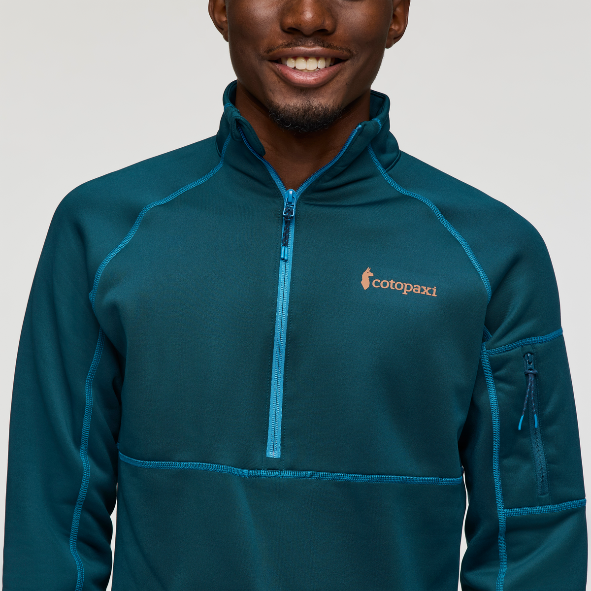 Tempa Fleece Half Zip Pullover Men's - Image 5