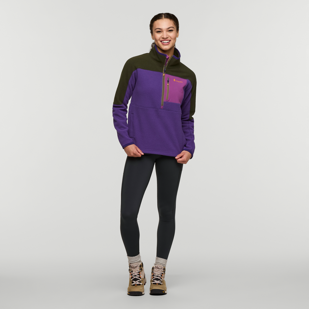 Abrazo Fleece Half Zip Jacket Women's - Image 23