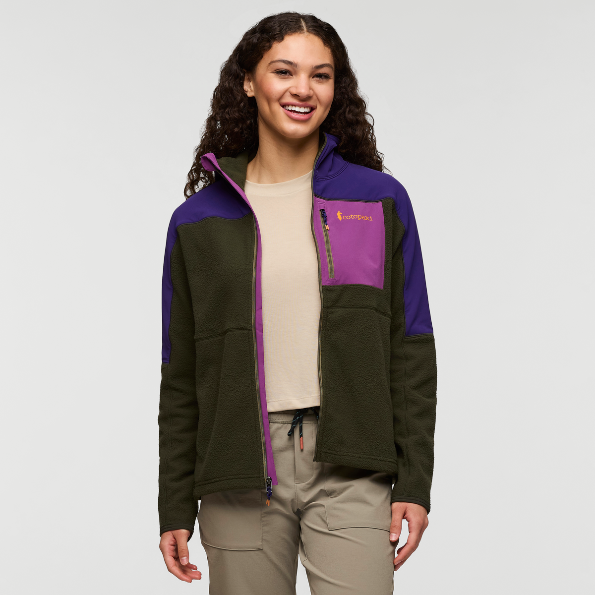 Abrazo Fleece Hooded Full Zip Jacket Women's - Image 25