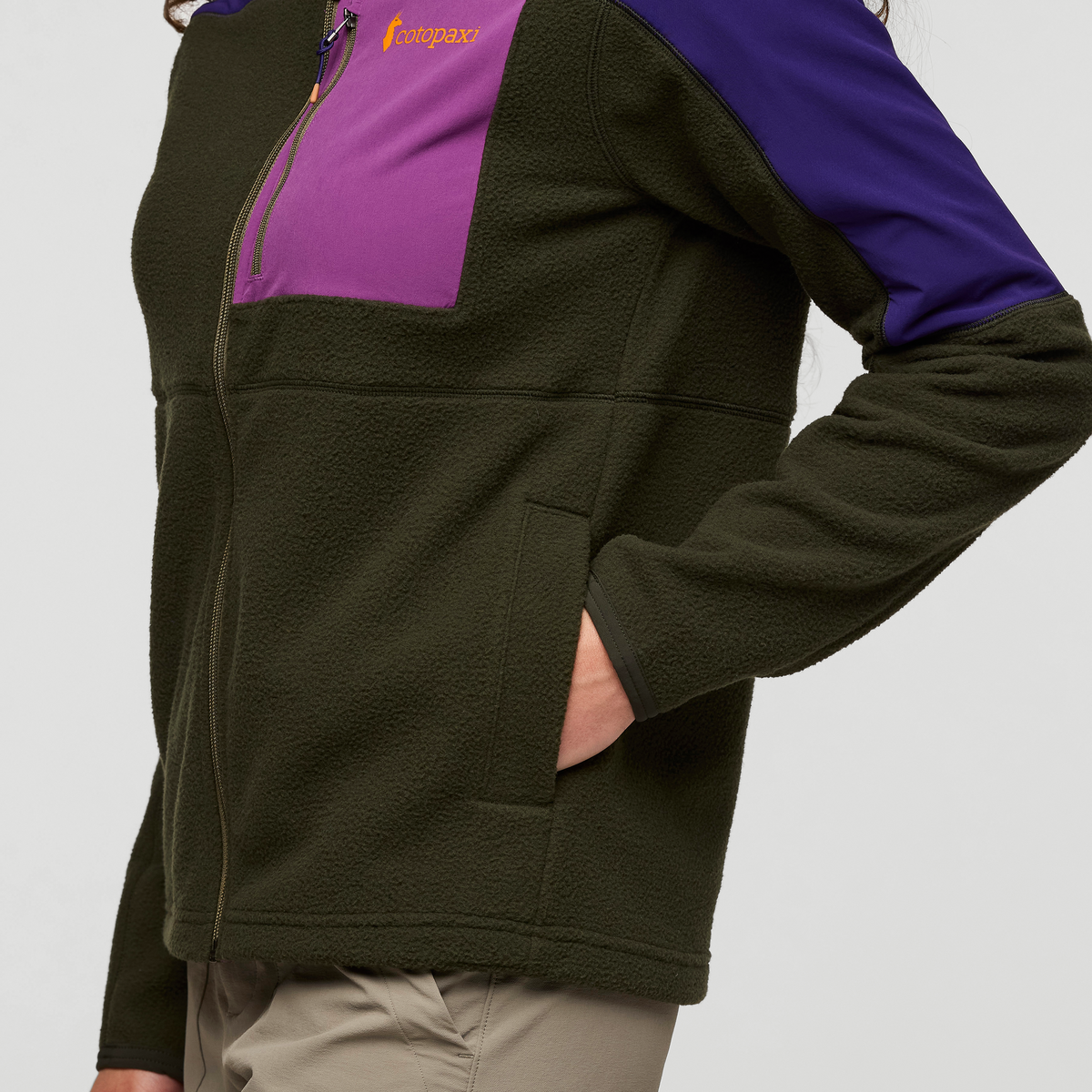 Abrazo Fleece Hooded Full Zip Jacket Women's - Image 30