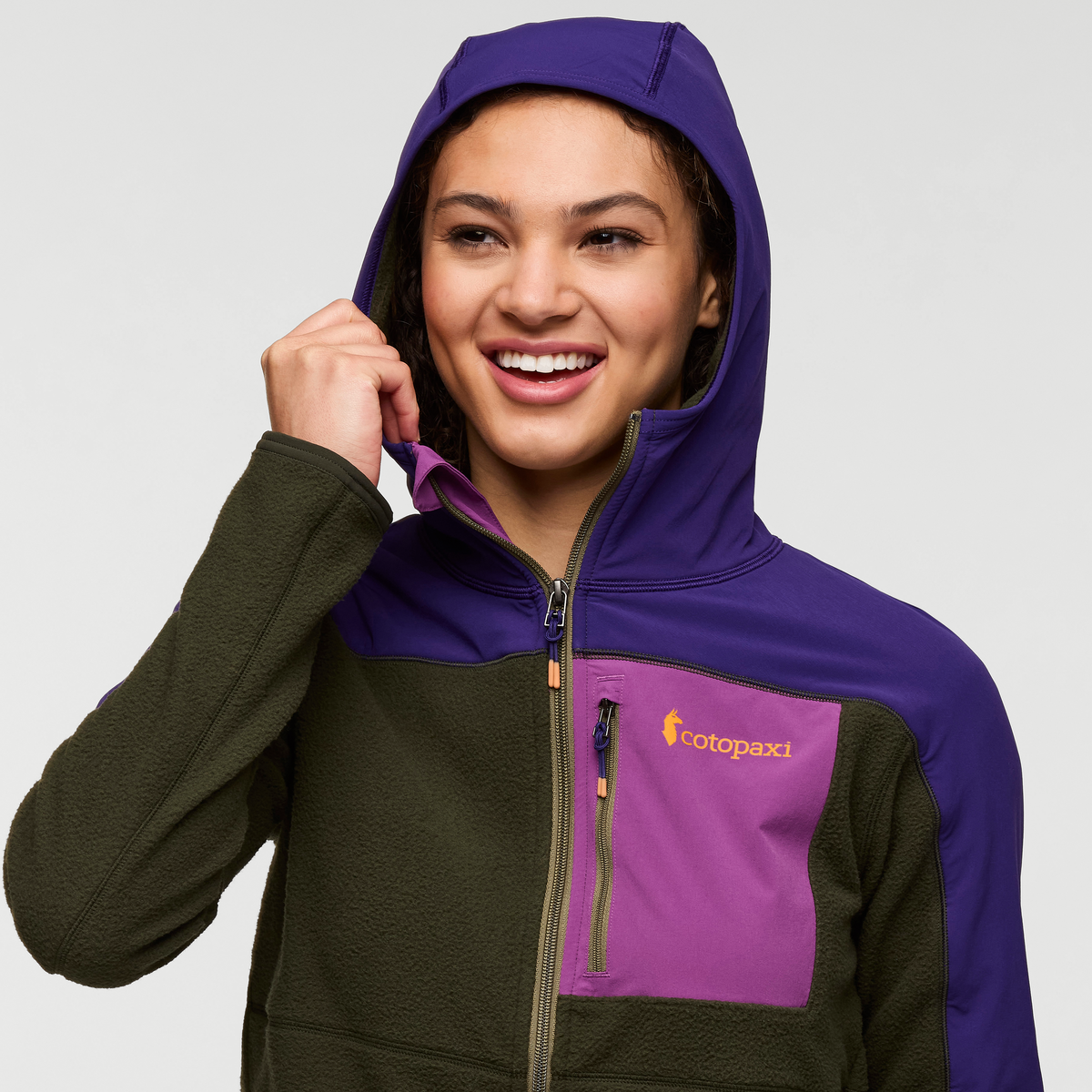 Abrazo Fleece Hooded Full Zip Jacket Women's - Image 29