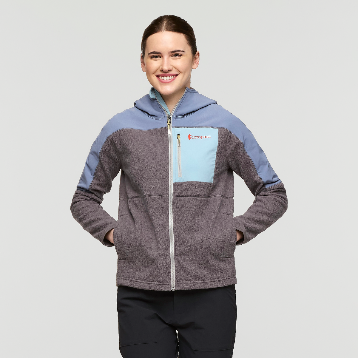 Abrazo Fleece Hooded Full Zip Jacket Women's - Image 34