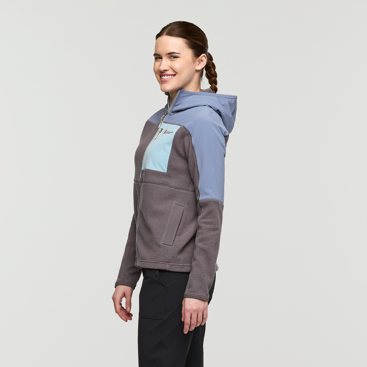 Abrazo Fleece Hooded Full Zip Jacket Women's - Image 36