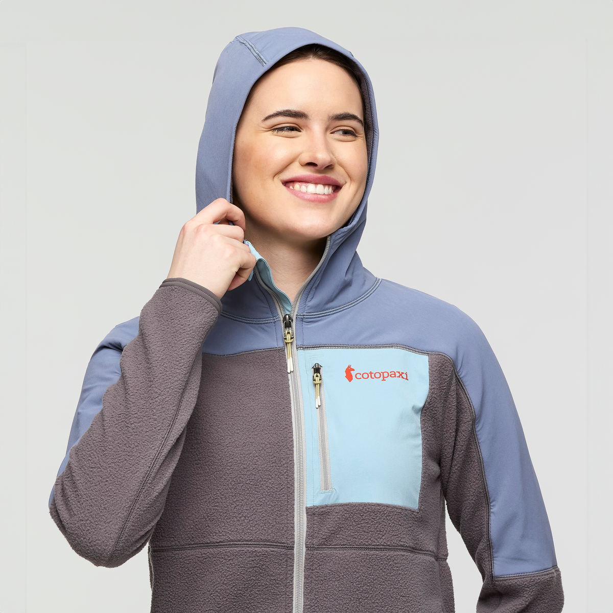 Abrazo Fleece Hooded Full Zip Jacket Women's - Image 38