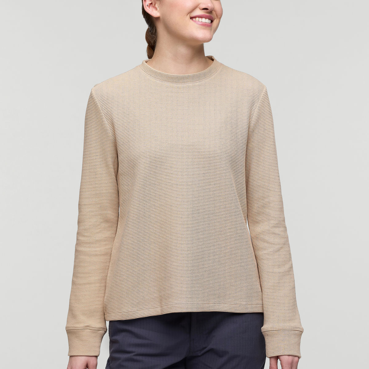 Atajo Long Sleeve Waffle Shirt Women's - Image 5