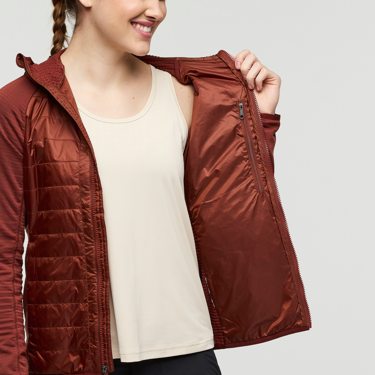 Capa Hybrid Insulated Hooded Jacket Women's - Image 26