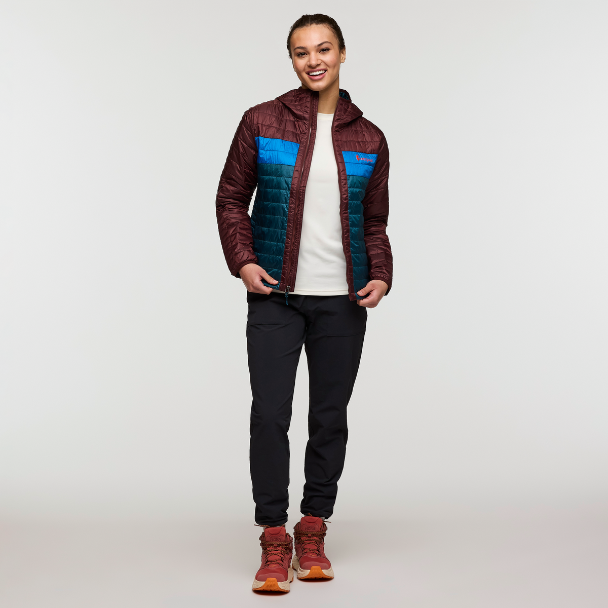 Alternative view of Capa Insulated Hooded Jacket   Women's