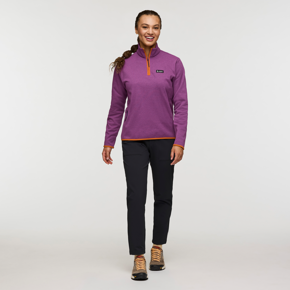 Envo Fleece Quarter Zip Pullover Women's - Image 2