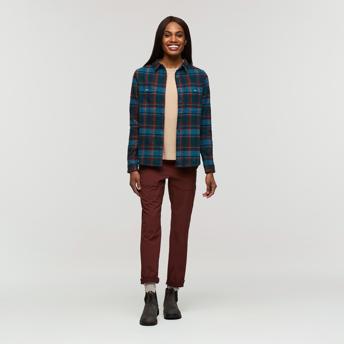 Mero Organic Flannel Shirt Women's - Image 2