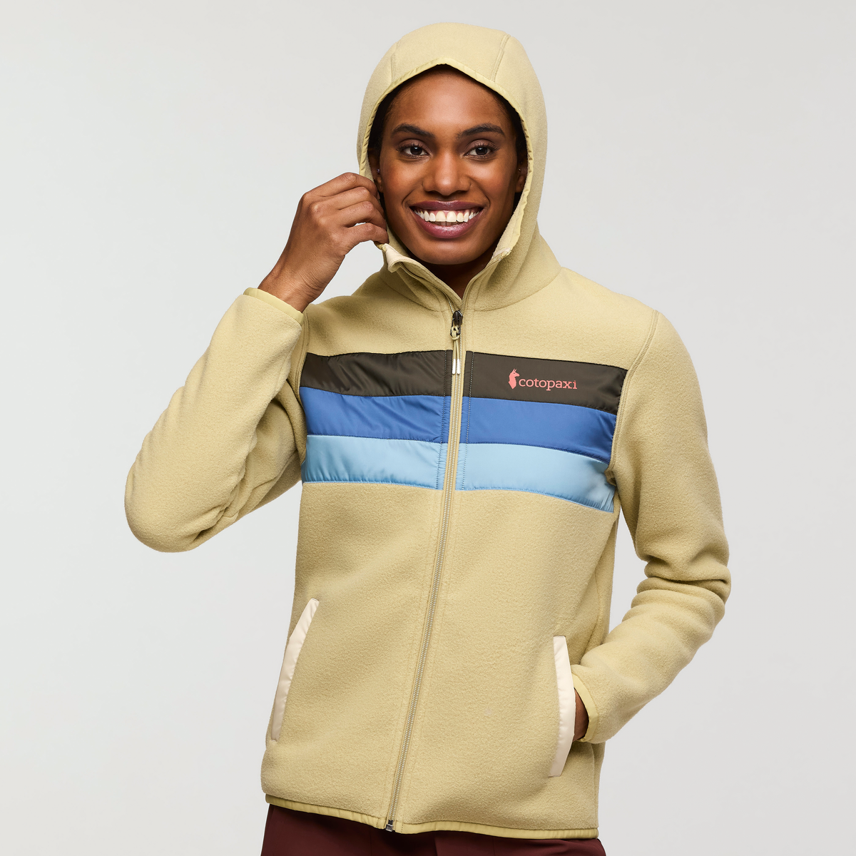 Teca Fleece Hooded Full Zip Jacket Women's - Image 29