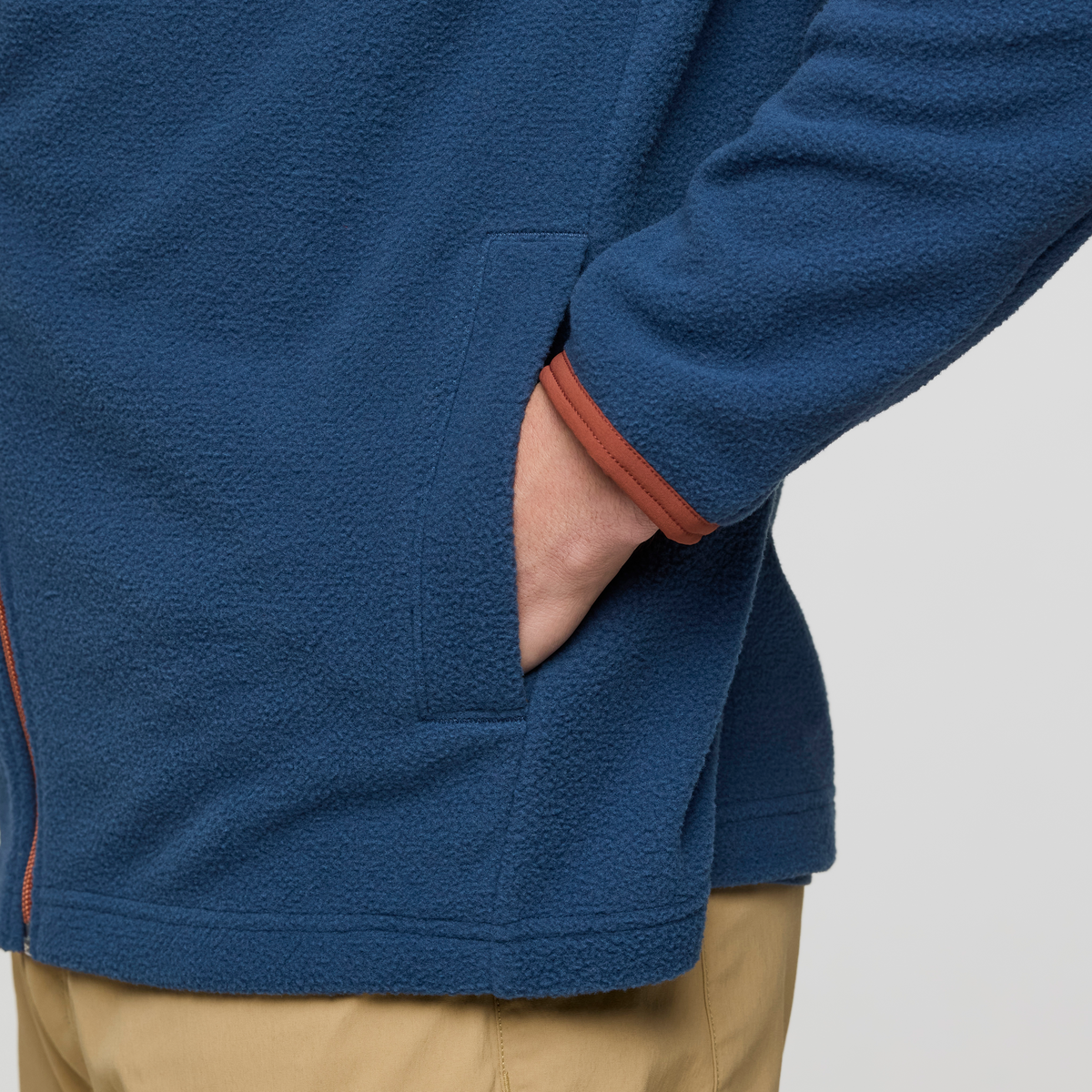 Abrazo Fleece Full Zip Jacket Men's - Image 5